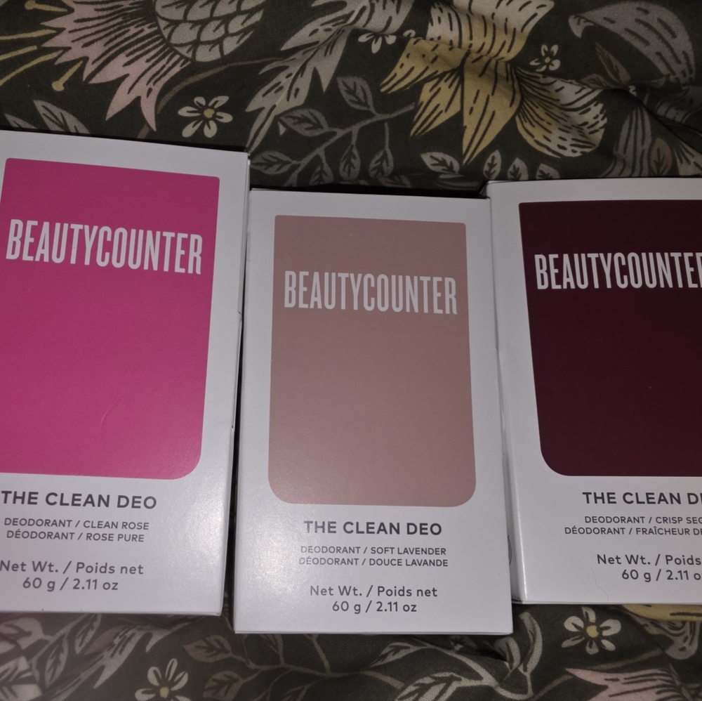 Beautycounter The Clean Deo 3 Pack **Discontinued**